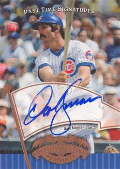 2005 UD Past Time Pennants - Past Time Signatures Bronze #DK Dave Kingman Front