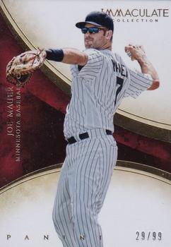 2014 Panini Immaculate Collection #9 Joe Mauer Front