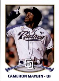 2015 Topps Stickers #290 Cameron Maybin Front