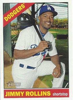 2015 Topps Heritage #721 Jimmy Rollins Front