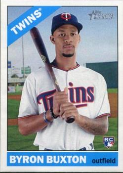 2015 Topps Heritage #724 Byron Buxton Front