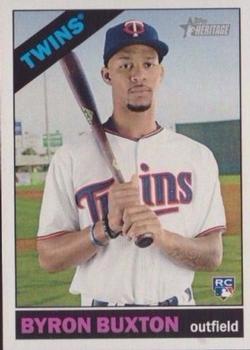 2015 Topps Heritage #724 Byron Buxton Front