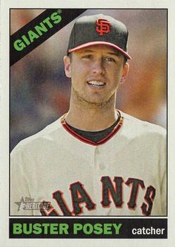 2015 Topps Heritage #1 Buster Posey Front