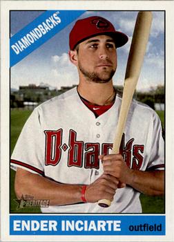2015 Topps Heritage #106 Ender Inciarte Front