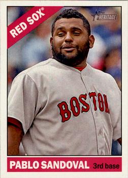 2015 Topps Heritage #243 Pablo Sandoval Front