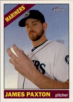 2015 Topps Heritage #354 James Paxton Front