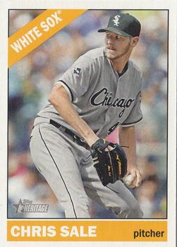 2015 Topps Heritage #447 Chris Sale Front