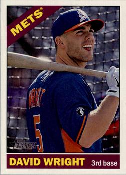 2015 Topps Heritage #459 David Wright Front