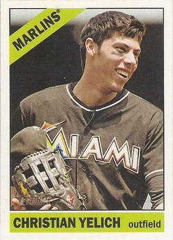 2015 Topps Heritage #486 Christian Yelich Front