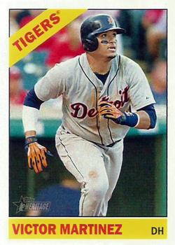 2015 Topps Heritage #491 Victor Martinez Front