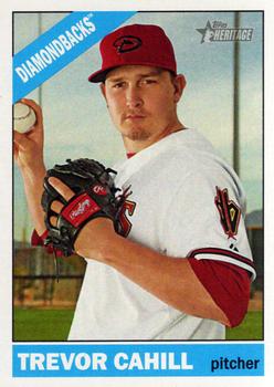 2015 Topps Heritage #158 Trevor Cahill Front