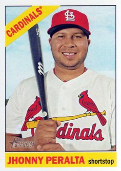 2015 Topps Heritage #166 Jhonny Peralta Front