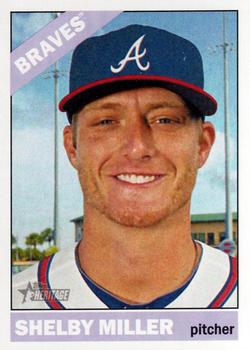 2015 Topps Heritage #387 Shelby Miller Front