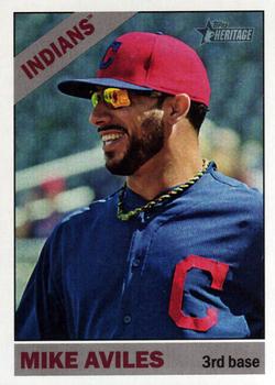2015 Topps Heritage #531 Mike Aviles Front