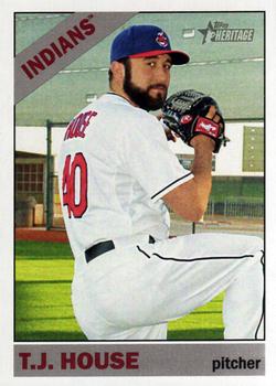 2015 Topps Heritage #534 T.J. House Front
