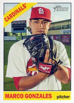 2015 Topps Heritage #692 Marco Gonzales Front