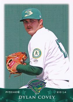 2014 Grandstand Beloit Snappers #NNO Dylan Covey Front