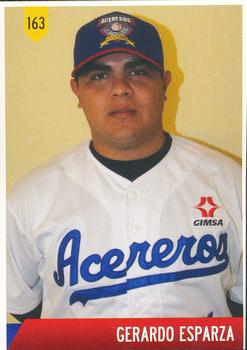 2011 Album Oficial Acereros de Monclova: 1974-2011 #163 Gerardo Esparza Front