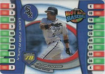2005 Topps Hot Button #6 Juan Uribe Front