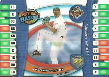 2005 Topps Hot Button #26 Jorge Julio Front