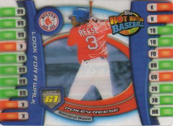 2005 Topps Hot Button #92 Pokey Reese Front