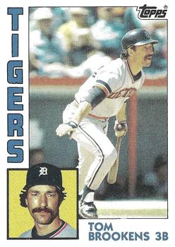 1984 Topps #14 Tom Brookens Front
