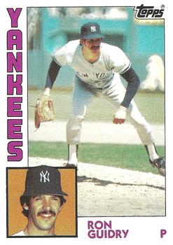 1984 Topps #110 Ron Guidry Front