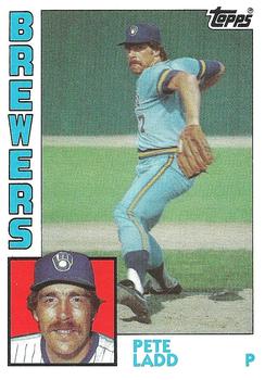 1984 Topps #243 Pete Ladd Front