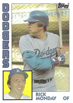 1984 Topps #274 Rick Monday Front