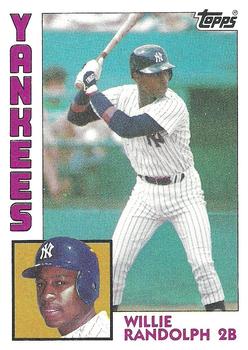 1984 Topps #360 Willie Randolph Front