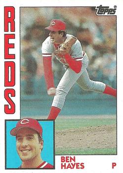 1984 Topps #448 Ben Hayes Front