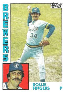 1984 Topps #495 Rollie Fingers Front