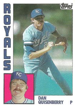 1984 Topps #570 Dan Quisenberry Front