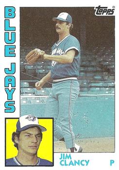 1984 Topps #575 Jim Clancy Front