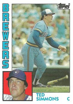 1984 Topps #630 Ted Simmons Front