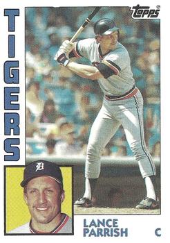 1984 Topps #640 Lance Parrish Front