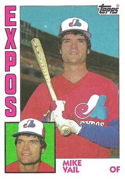 1984 Topps #766 Mike Vail Front