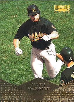 1997 Pinnacle #52 Mark McGwire Front