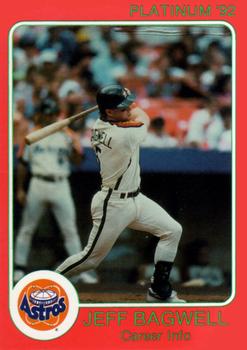 1992 Star Platinum #60 Jeff Bagwell Front
