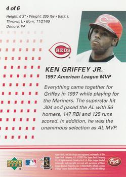 2003 Upper Deck Post Magic Motion MVPs #4 Ken Griffey Jr. Back