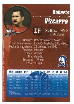 2005 Liga Mexicana de Beisbol #NNO Roberto Viscarra Back