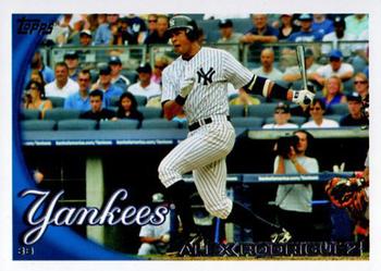 2010 Topps #400 Alex Rodriguez Front