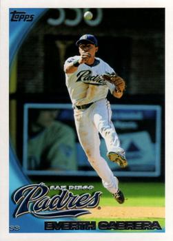 2010 Topps #551 Everth Cabrera Front
