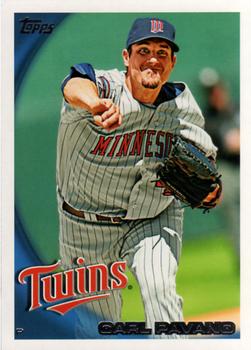 2010 Topps #635 Carl Pavano Front