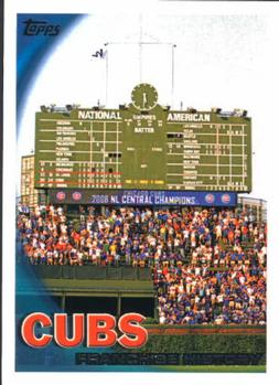 2010 Topps #511 Cubs Franchise History Front