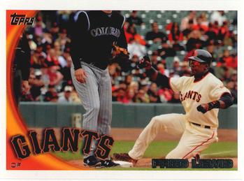2010 Topps #545 Fred Lewis Front