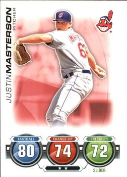 2010 Topps Attax #NNO Justin Masterson Front