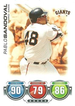 2010 Topps Attax #NNO Pablo Sandoval Front