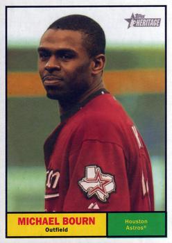 2010 Topps Heritage #339 Michael Bourn Front