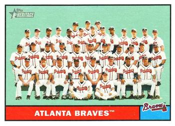 2010 Topps Heritage #463 Atlanta Braves Front